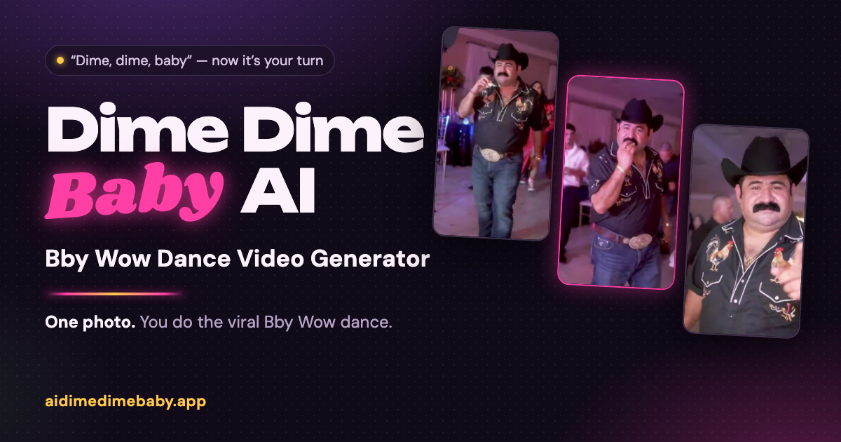 Dime Dime Baby AI screenshot