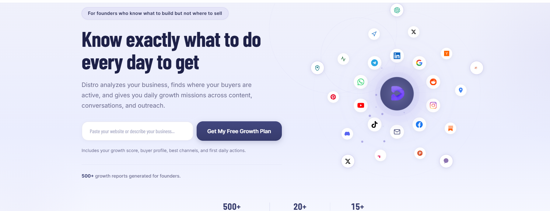 Distro screenshot