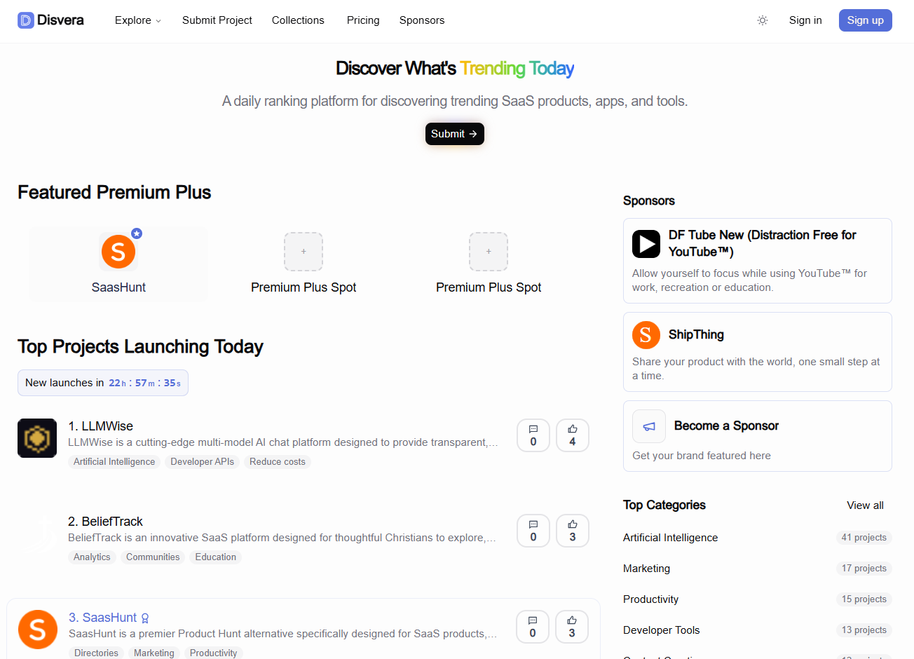 Disvera screenshot