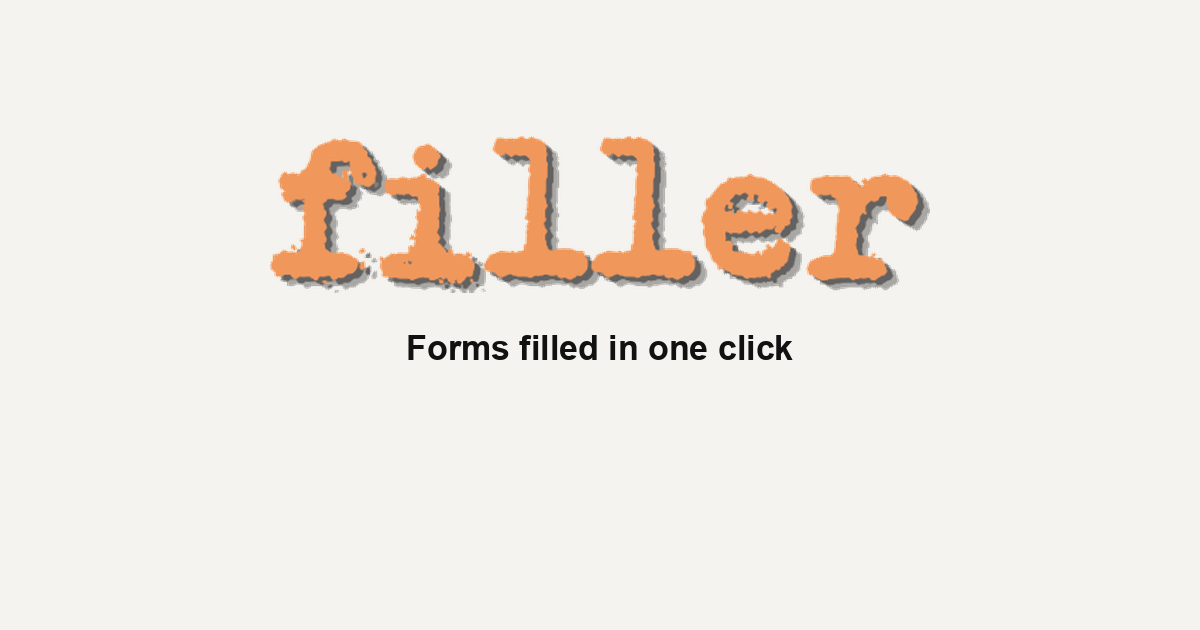 Filler - AI Tool