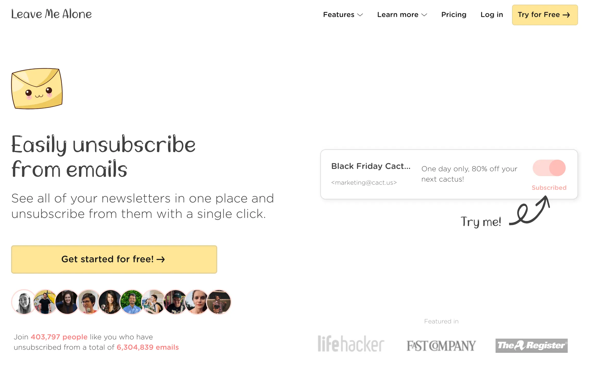 Leave Me Alone screenshot