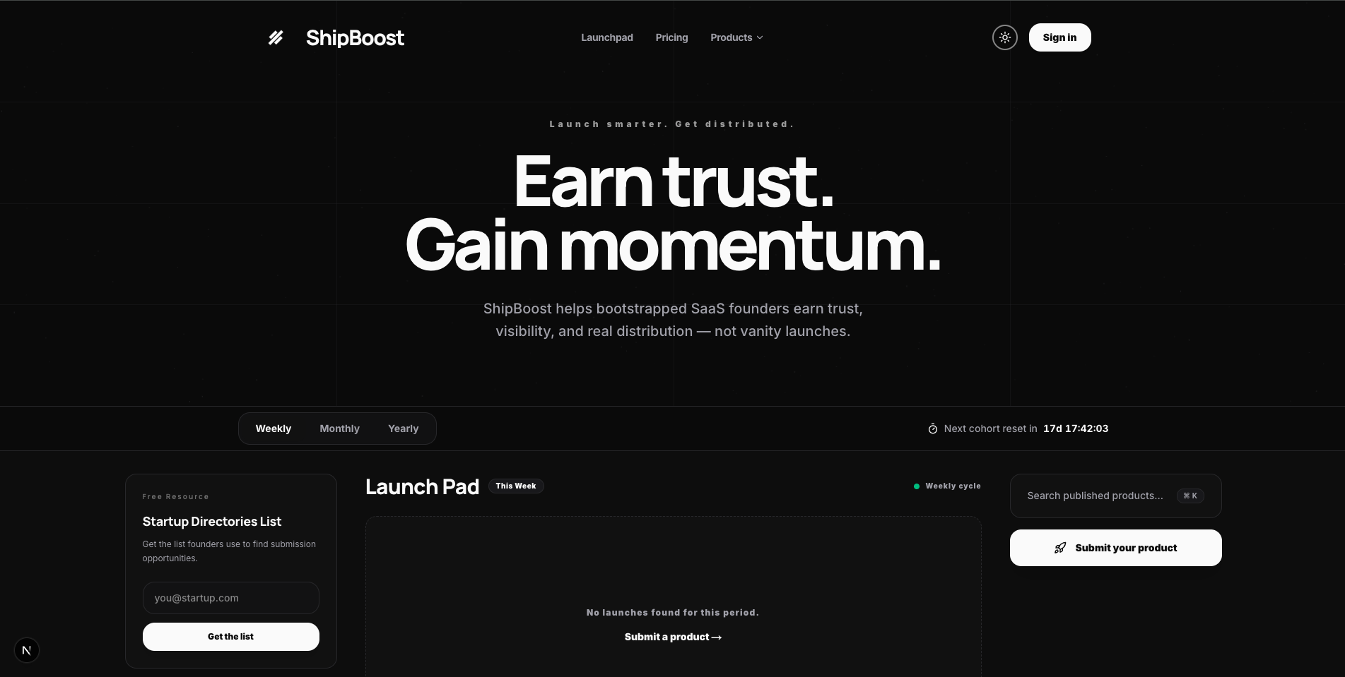ShipBoost screenshot