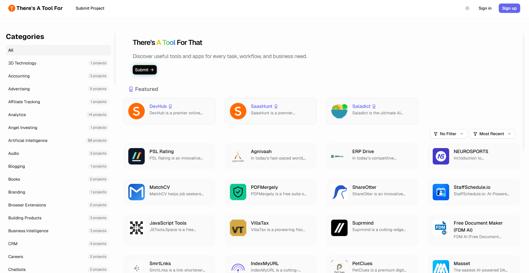 There's A Tool For screenshot