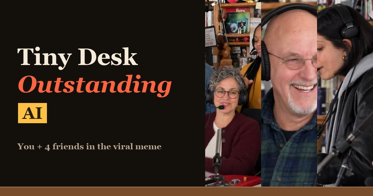 Tiny Desk Outstanding AI screenshot