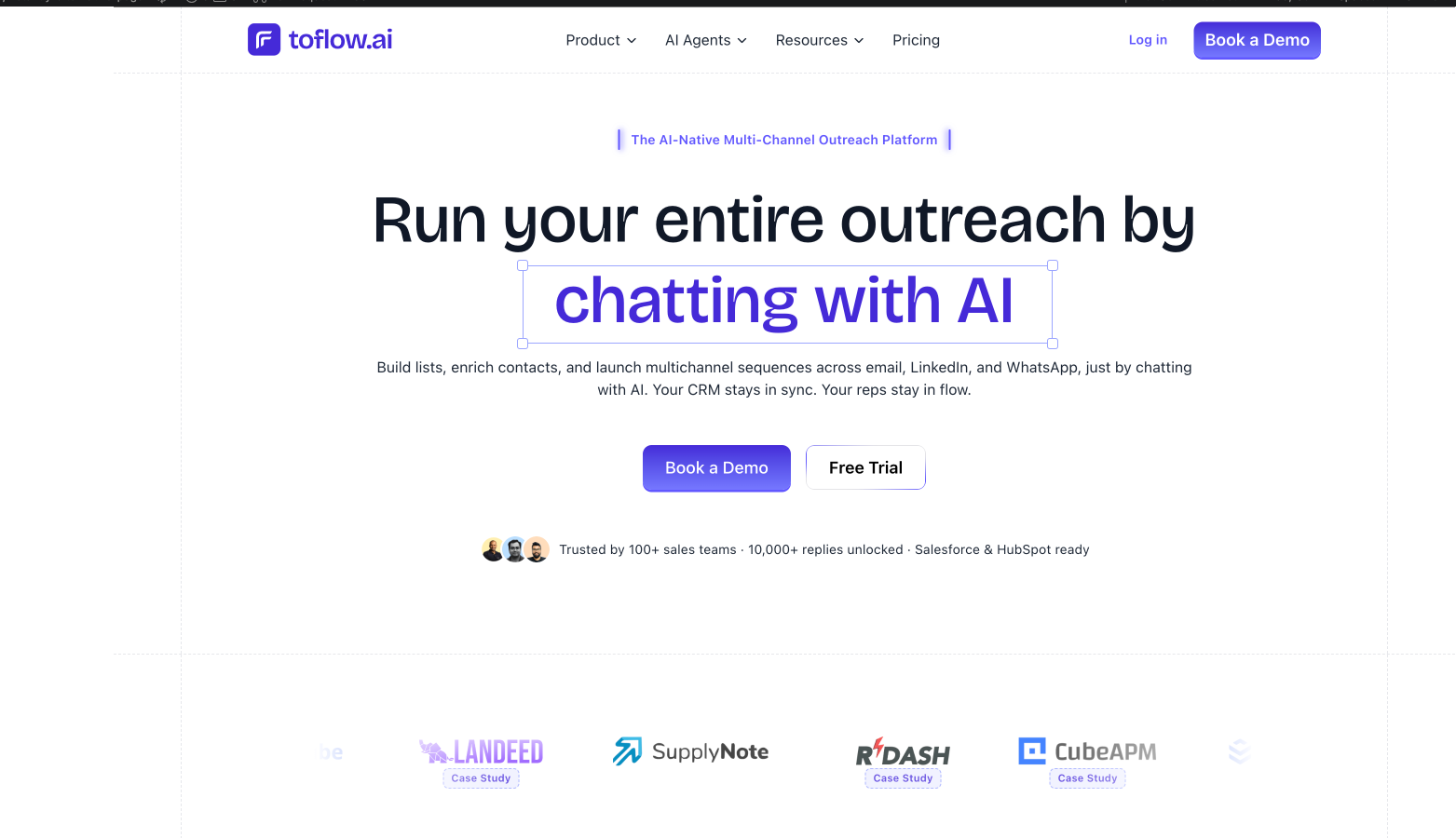 toflow.ai screenshot