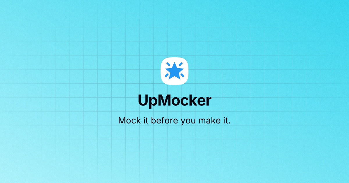 UpMocker - AI Tool