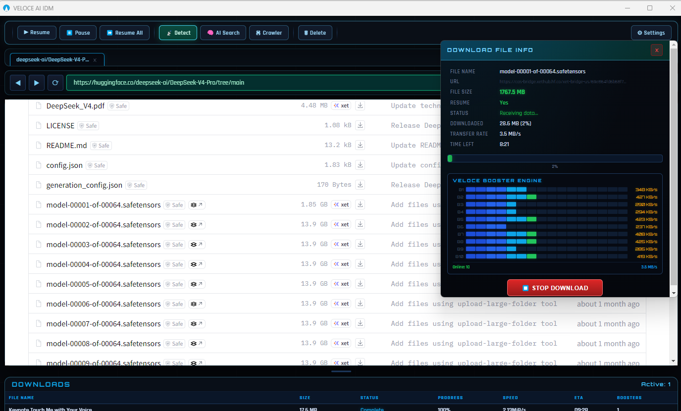VELOCE AI - AI Tool